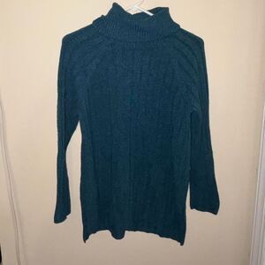 Wonderly Women's Blue and Green Jumper